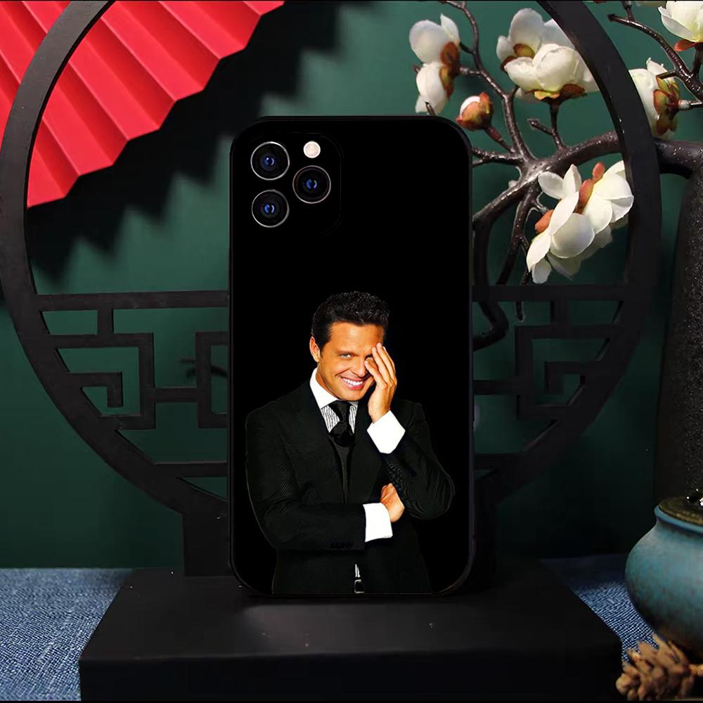 Singer L-Luis Miguel Phone Case For IPhone 17 Pro Max 16 15 14 Pro Max 13 11 X Xs Xr 8 7Plus Silicone Cover