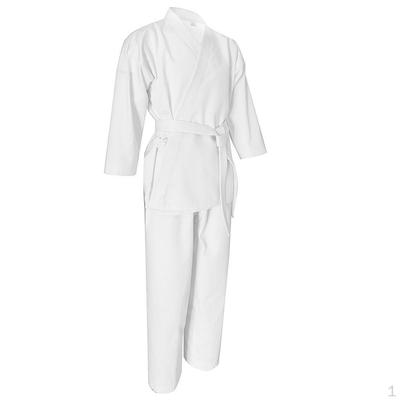 Kinder Erwachsene Unisex Karate Kampfsport Kostüm Trainingsanzug