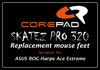 Corepad Skatez PRO Mouse Feet for ASUS ROG Harpe Ace Extreme (2-Pack) (100% PTFE)