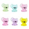 10-10pcs Luminous Koala  Animal Figures Fairy Garden Micro Landscape Ornament Glowing in Dark Miniature Flower Potted Decor