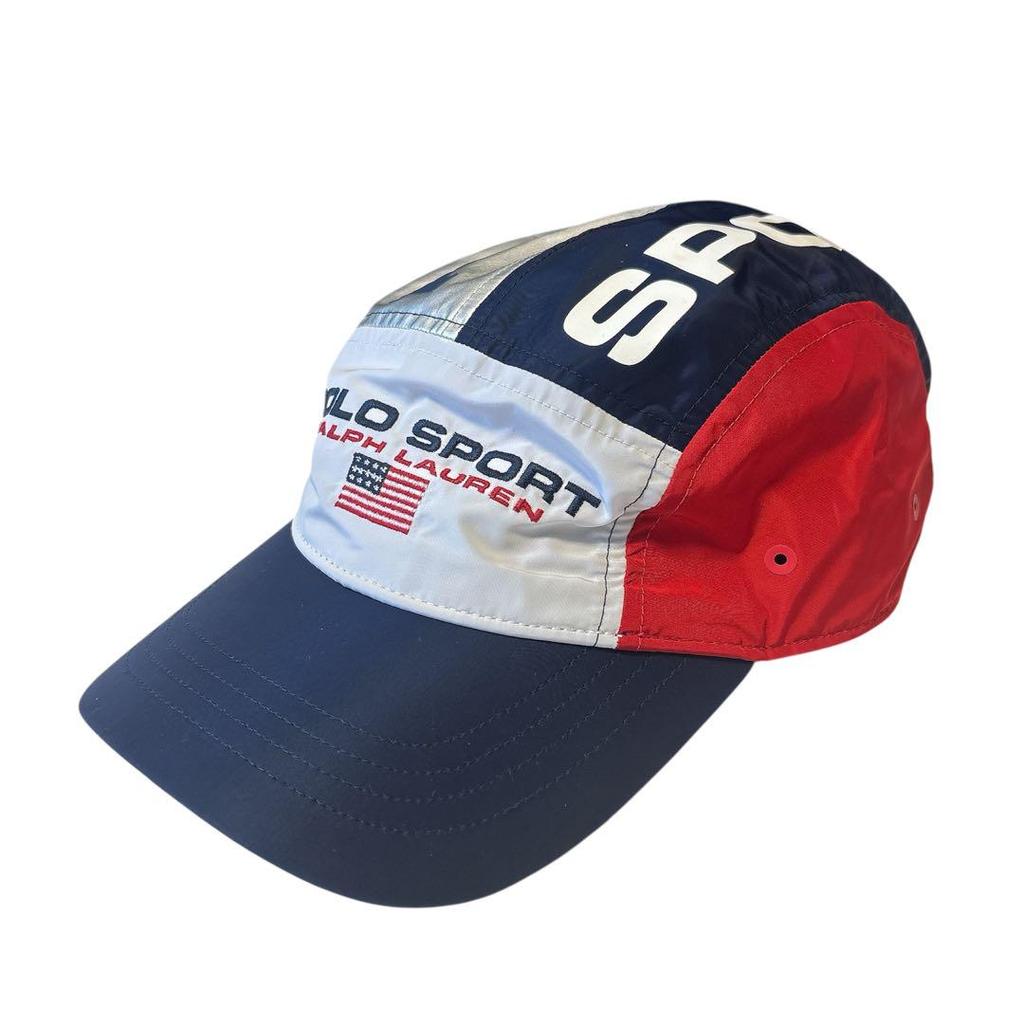 [USED] POLO Ralph Lauren Polo Sport Multicolor Nylon Cap