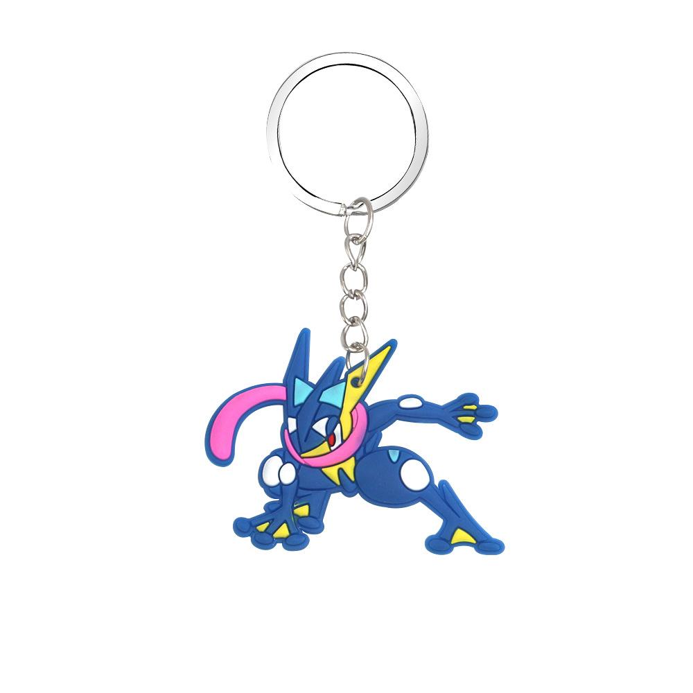 Adorable Keychains: Featuring Pikachu, Squirtle, Bulbasaur & Charizard! Perfect for fans of the iconic cartoon creat
