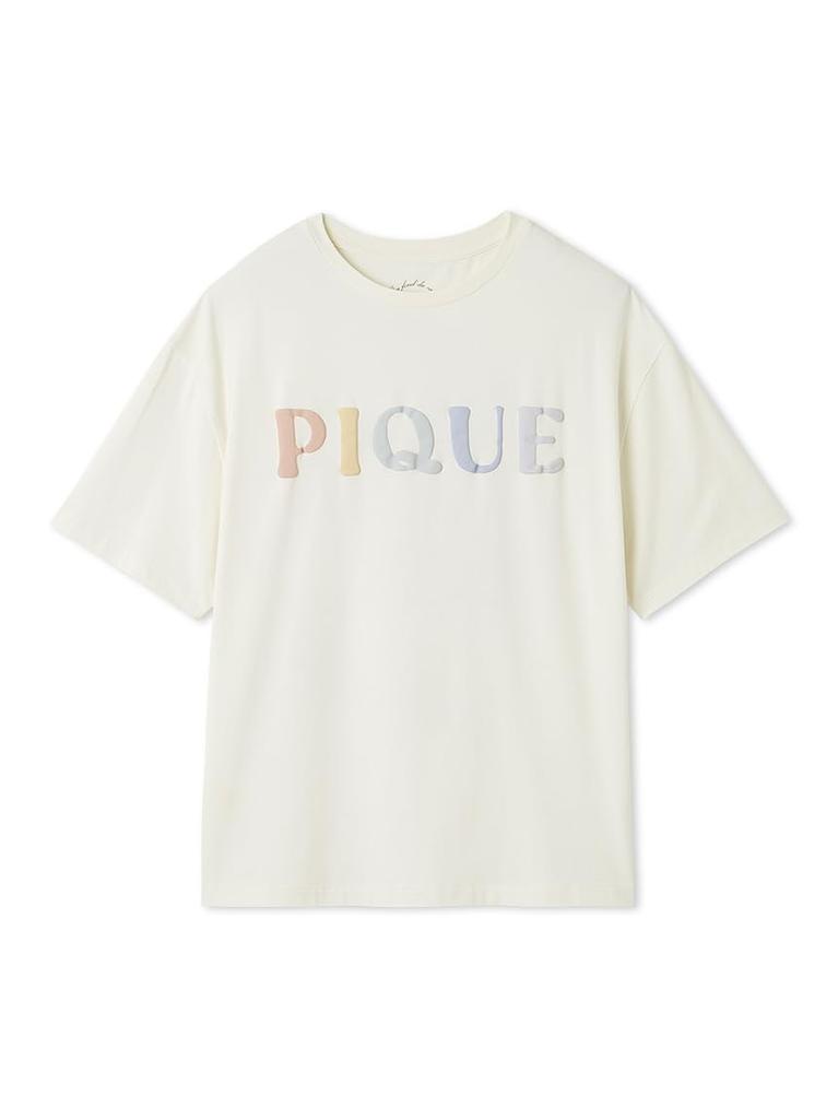 Gelato Pique Donut Bear PWCT252275 CRM F One-Point T-Shirt Women's