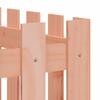 Vidaxl Garden Flower Bed With Fence, 150X50X70Cm, Solid Larch Wood