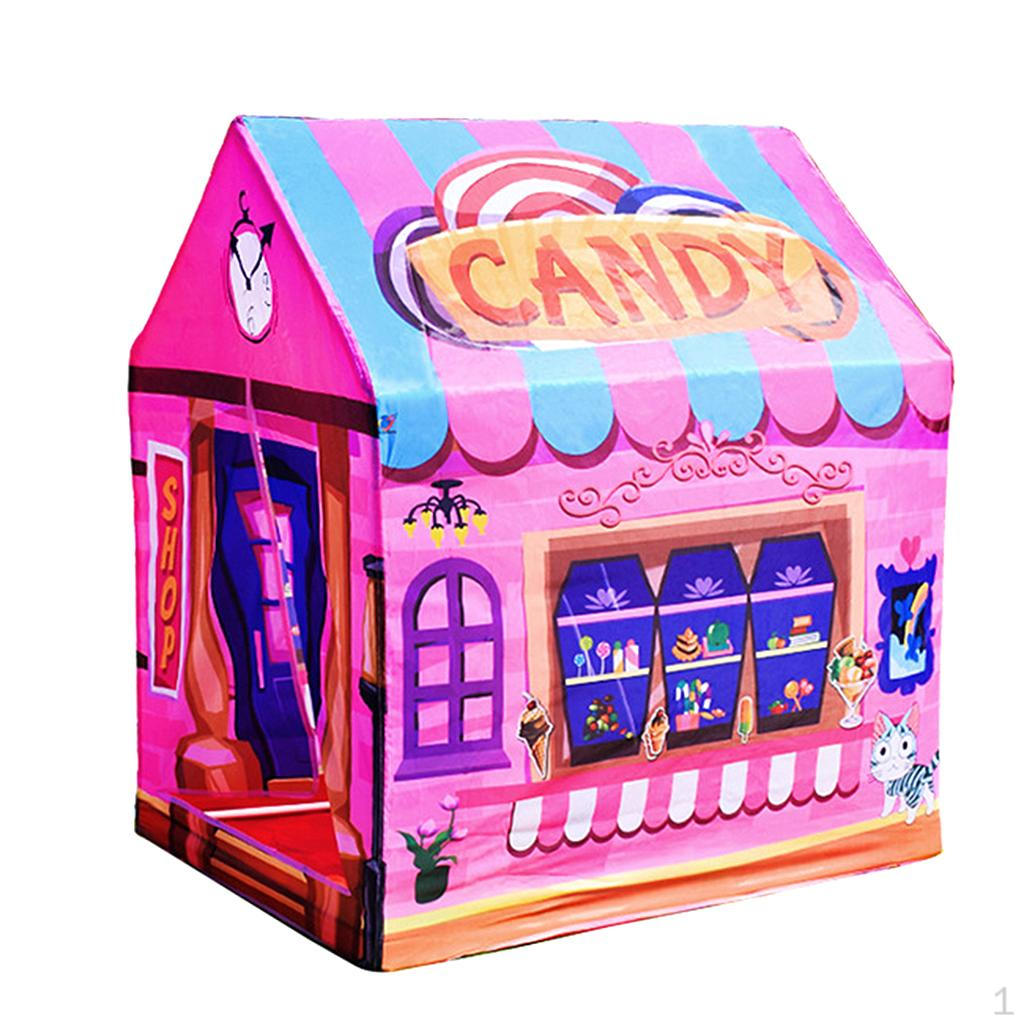 

Складной игровой домик для детей — игровая палатка для малышей, способствует развитию мышц