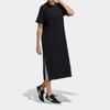adidas W Fi Tee Dress Casual Sports Round Neck Comfortable Short Sleeve Dress Women Dresses Black GV1848