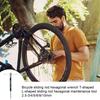 2/2.5/3/4/5/6/8/10MM Bike T-Handle Hex Wrench 3-Way T/L-Type Sliding Top Spinning Sleeve Hex Key Bicycle Repair Maintenance Tools