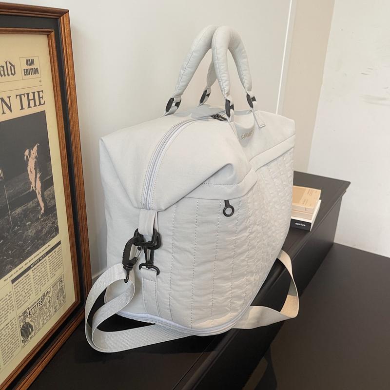 Gesteppte Reisetasche mit Tragegriff und verstellbarem Riemen Leichte Wochenendtasche für Reisen für Herren und Damen