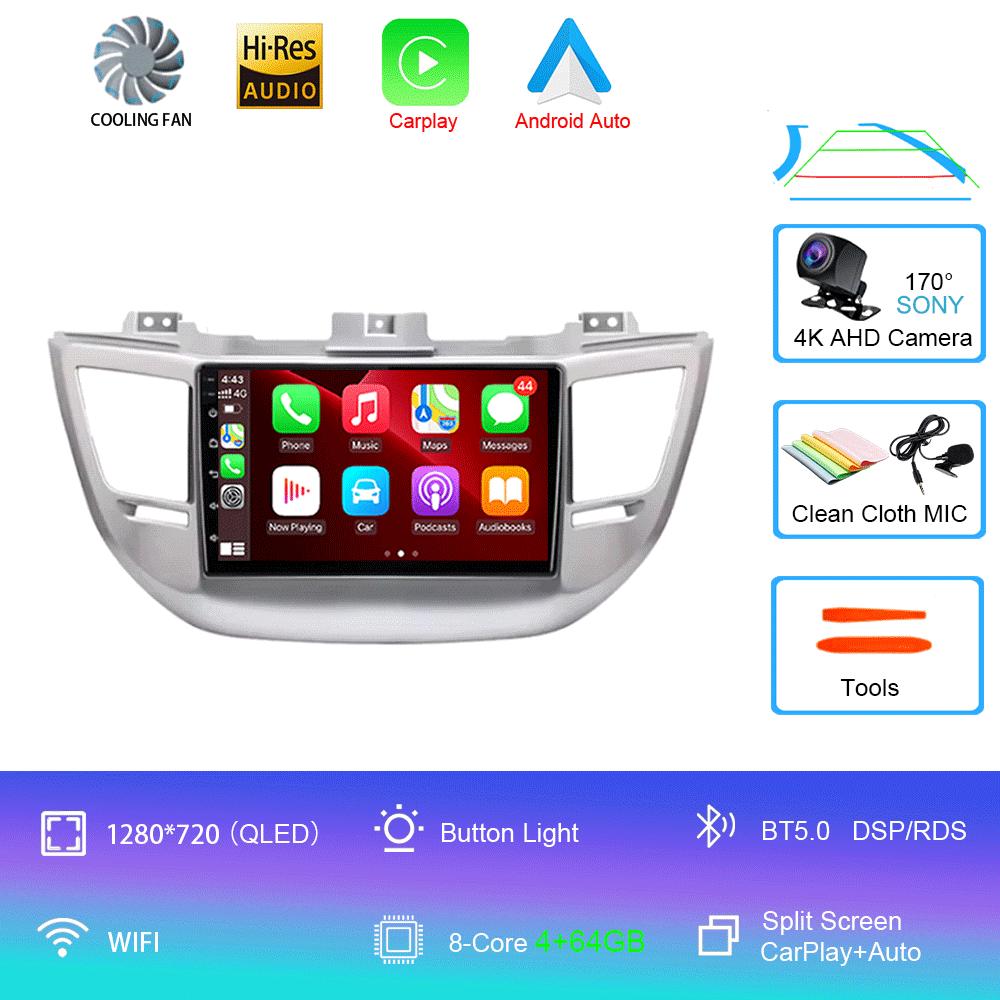 Android 14 Car Radio For Hyundai Tucson 3 2015 - 2018 Player Multimedia Navigation Stereo GPS No 2din 2 din dvd