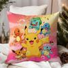 P-Pika Q-Chu Cushion Covers For Living Room Cushions Decorative Pillowcase Home Decorations Pillow Cases Personalized Gifts Sofa
