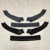 Car Front Bumper Lip Spoiler Splitter Diffuser For Volkswagen Tiguan MK2 R-Line Pre-facelift 2016-2020 ABS Black Bodykits Tuning
