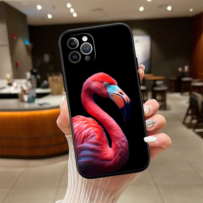 UP29 Flamingos Rosa Vogel Blume Hülle für Motorola Edge 60 60s 70 G86 G56 G54 E14 G04S G45 G54 G64 S30 S50 X30 X40 X50 Pro Power