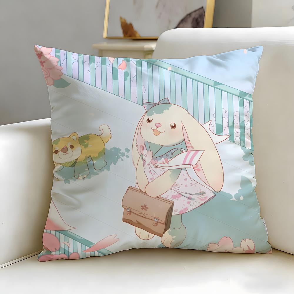 Classic Cartoon Character Gabriel Cushion Cover Soft EasyWash Pillow Case Versatile for Couch Bed Travel and Office