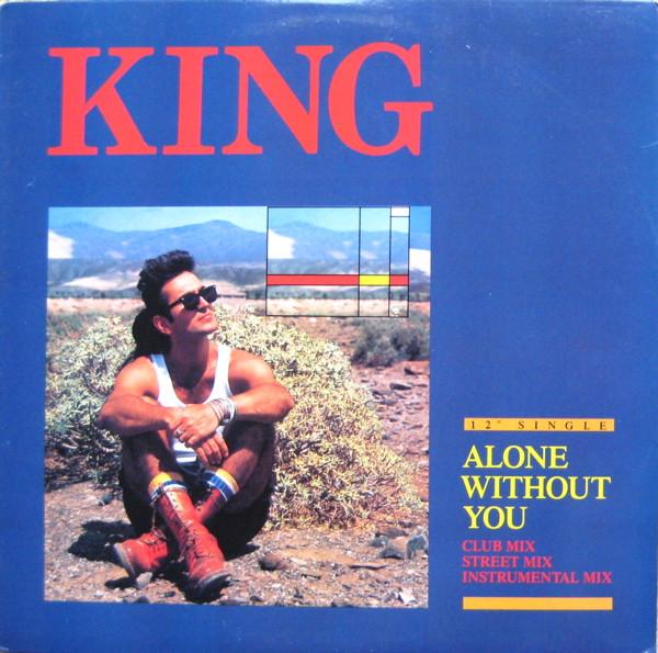 

12-дюймовая пластинка KING - Alone Without You 4905366 Epic 1986 США Танцевальная и Электронная Б/У