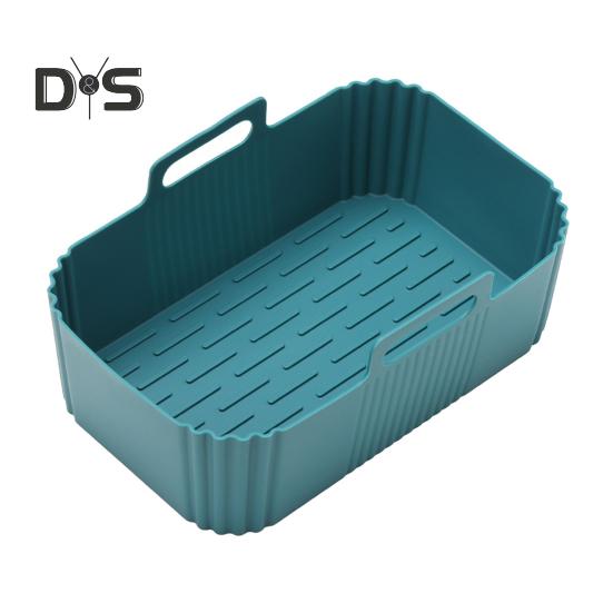 

Многоразовый вкладыш для фритюрниц, не липкий, для пищевых фритюрниц, подкладка для воздухофритюрниц, горшок синий