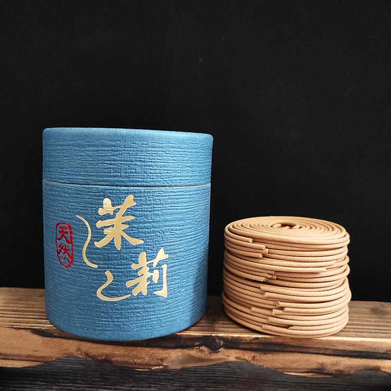 

Y 48 пластин Жасмин Сандаловое дерево Спиральные благовония Бытовые Тибетские Успокаивающие благовония для помощи сну Спальня Айсян Туалет Очистка воздуха Jasmine