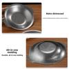 Retro stainless steel binaural dry pot plate, commercial golden spicy pot, crayfish shallow plate, sauerkraut fish pan