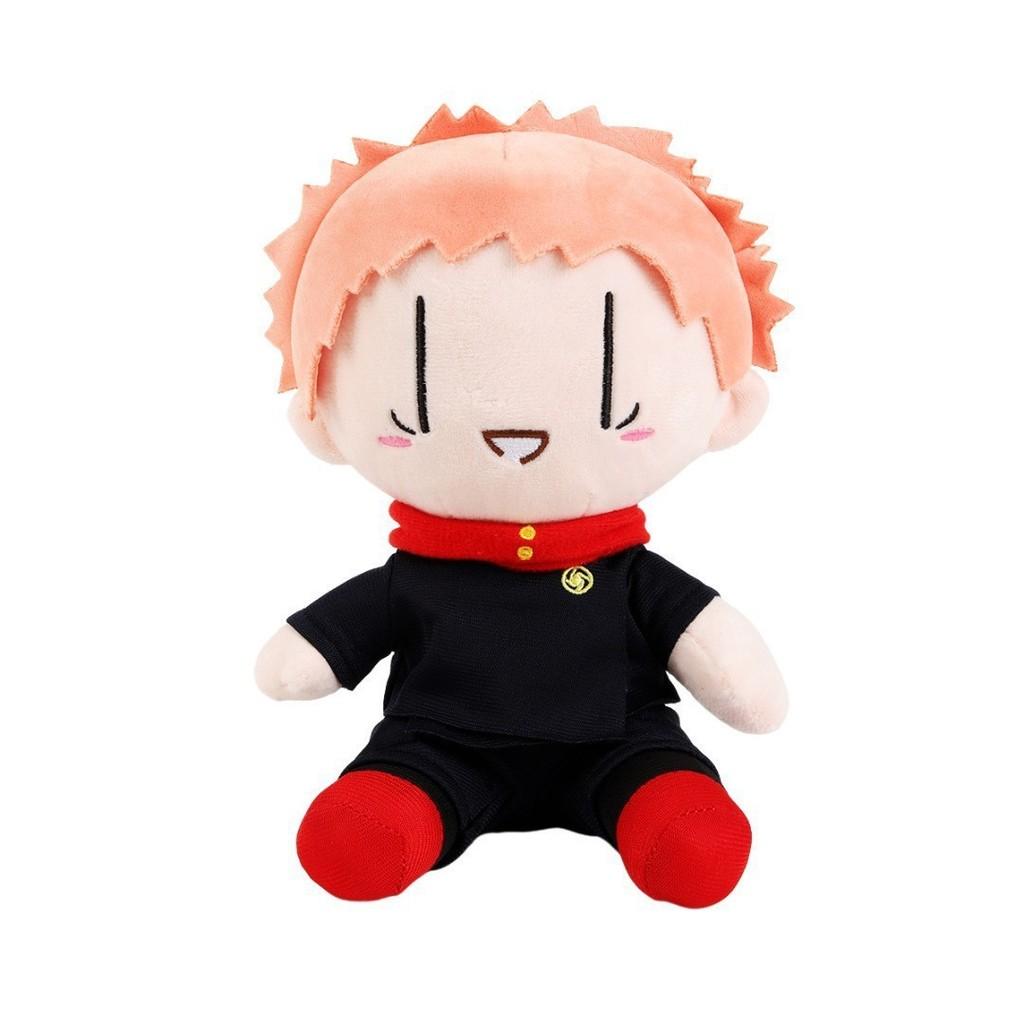 Jujutsu Kaisen Plüschtier-Set Aus Weichem Kurzem Plüschmaterial Für Anime-Sammler