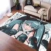 MINISO Cute H-Hatsune M-Miku Tatami Mat Carpet for Balcony Bedside Play Area NonSlip Washable Rug Otaku Home Decor Leisure Rug