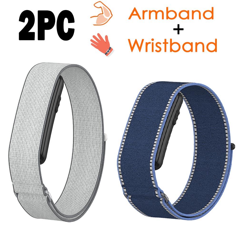 Nylon Woven Strap for Garmin CIRQA Smart Band Fitness Tracker Replacement Wrist/Armband Bicep Band for Garmin CIRQA Accessory