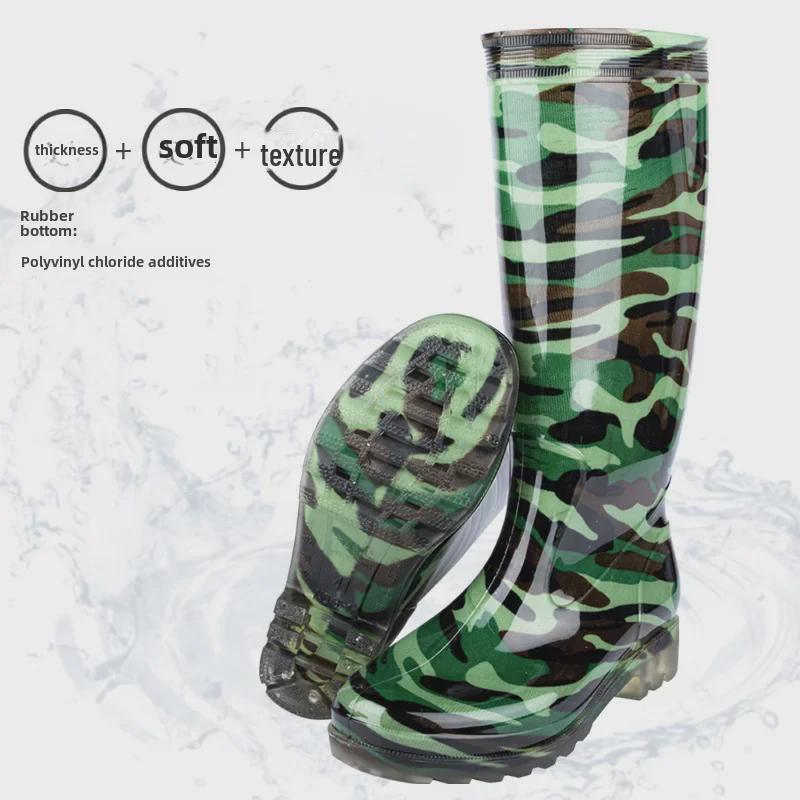 2025 Pánské vysoké maskáčové voděodolné stavební boty