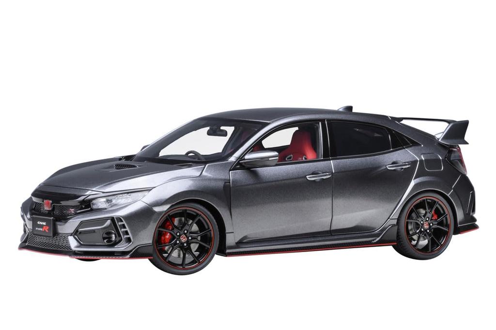 AUTOart Honda Civic Type R 2021 Polished Metal Metallic Finished Product 1/18 (FK8)
