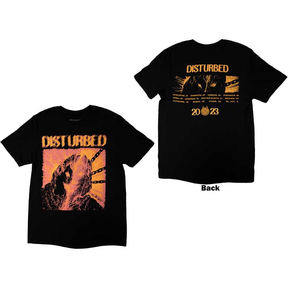 Burning Belief Disturbed Band TShirt Cotton Graphic Tee Unisex Unisex Summer Streetwear