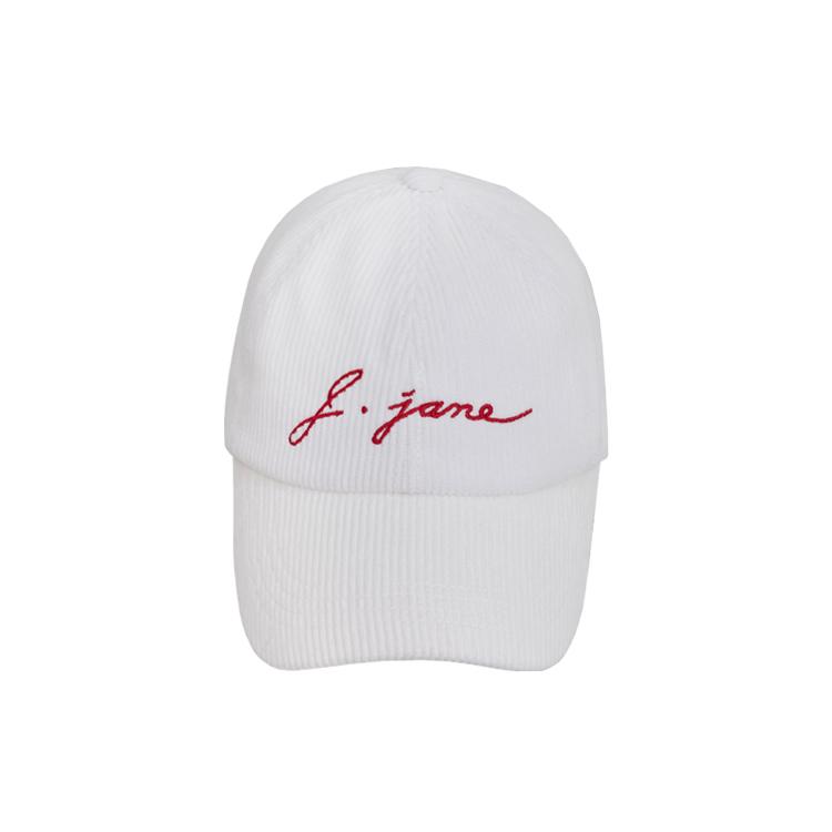 J.JANE Corduroy Ear Flap Ballcap (Ivory)