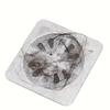 18pcs Bathroom Hair Filter Hair Screen Toilet Sewer Filter Kitchen Anti-Clogging Anti-Insect Self-Adhesive Floor Drain Sticker.