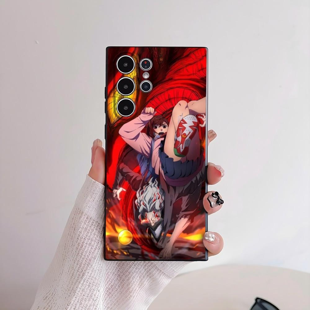 Anime D-Dandadan Phone Case For Samsung Galaxy S25 S24 S22 S23 Ultra S21 S20 Plus 5G Frosted Non-Slip Full Cover Soft Case
