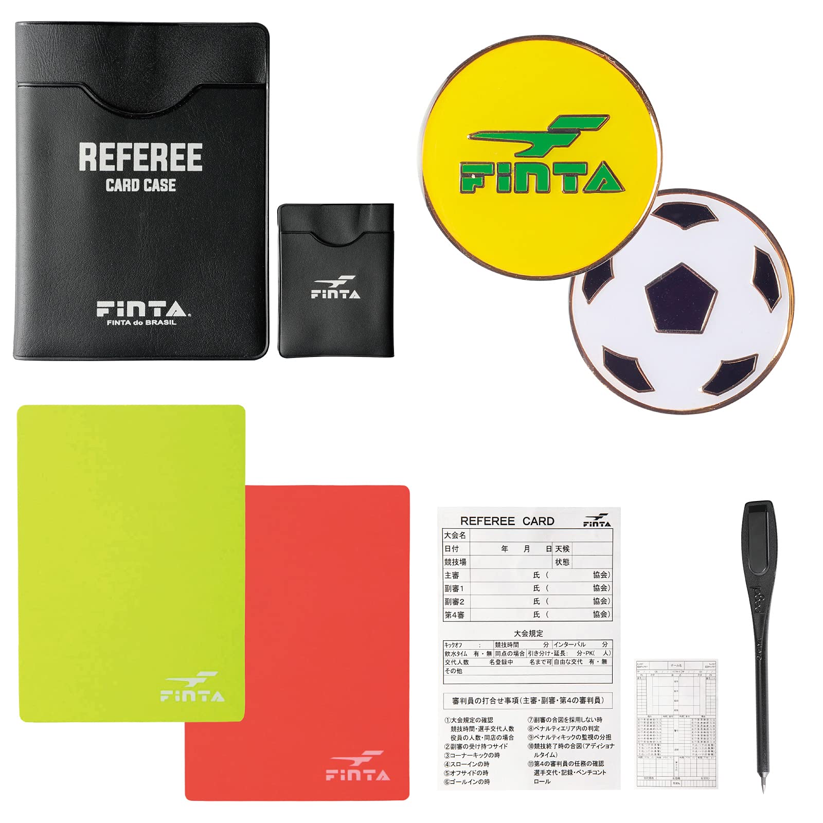

FINTA Soccer/Futsal Referee Starter Set A (FT5989)
