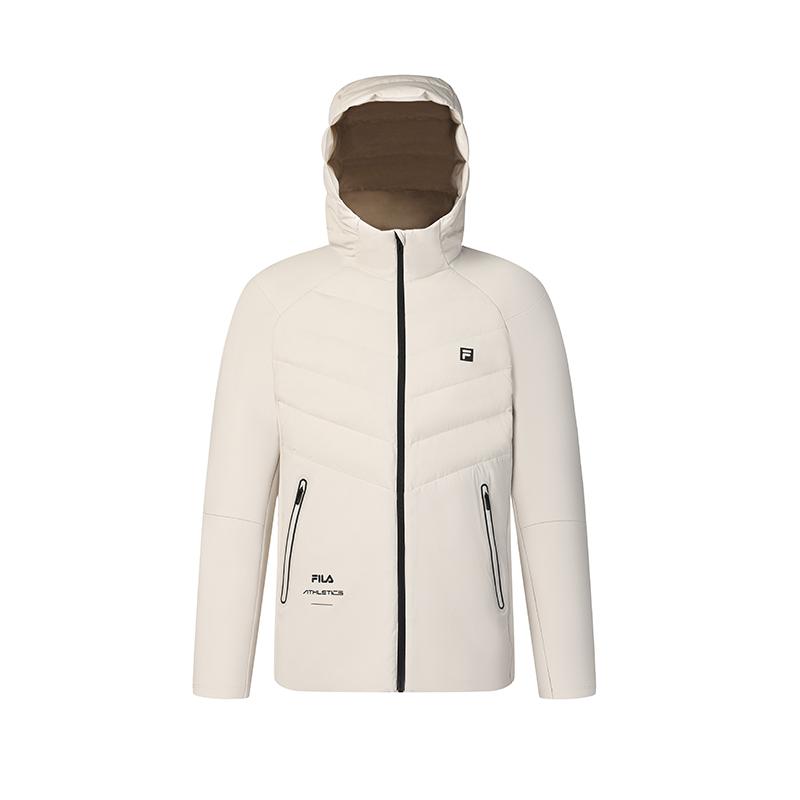 FILA Fitness Down Jacket Men s Milk Tea A11M441914FBG 175/96A/L