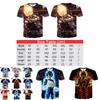 Vibrant Summer Tee Dragon Ball Z Goku Super Saiyan 3d Print Casual T-shirt Men Women Top