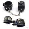 Liebe Seele SM Goods Collar and Handcuffs Black Set Genuine Leather High Quality Cosplay X Silver [Liebe Seele] (black Hardware)