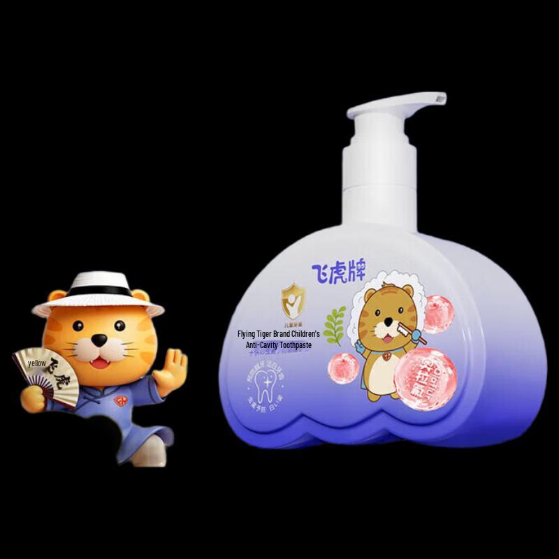 Flying Tiger Kids Anti-Cavity Toothpaste