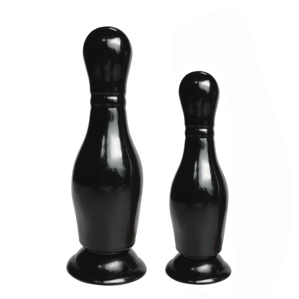 Bowling Soft PVC Anal Dilator and Masturbator for Women