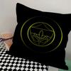 F-F Fenerbahce Federa Lusso Quadrata Camera da Letto Divano Cuscino Comfort per il Tempo Libero Auto Soggiorno Decorazione Casa