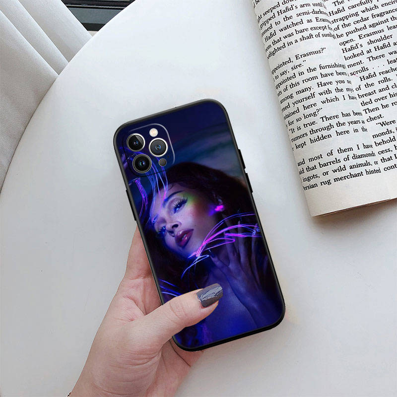 

JO19 Doja Cat Phone Case for iPhone 7 8 11 12 13 14 15 16 16E XS Pro Max XR X SE Samsung S20 S21 S22 S23 S24 FE Ultra Plus Lite S21S A55 iPhone 11 Темно-синій