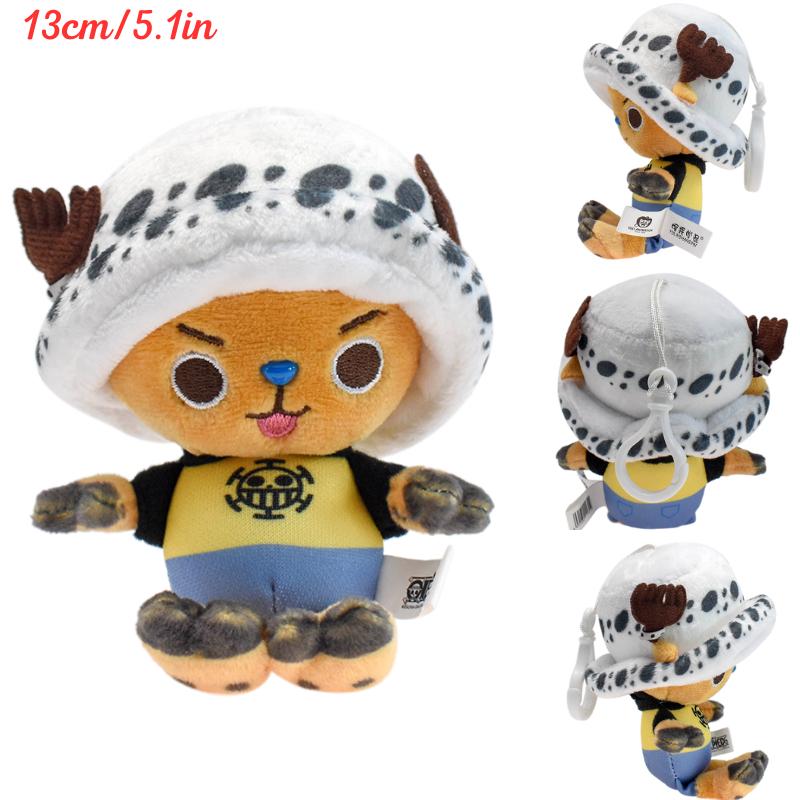 Kawaii One Piece Monkey D Luffy Tony Tony Chopper Plüsch Schlüsselanhänger Spielzeug Niedlich Anime Vinsmoke Sanji Sabo Portgas D Ace Plüschpuppen