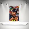 I-Ice Cubes Flag Rock Music Band Banner HD Printing Tapestry Exhibition, Music Band Fans, Garage Decor