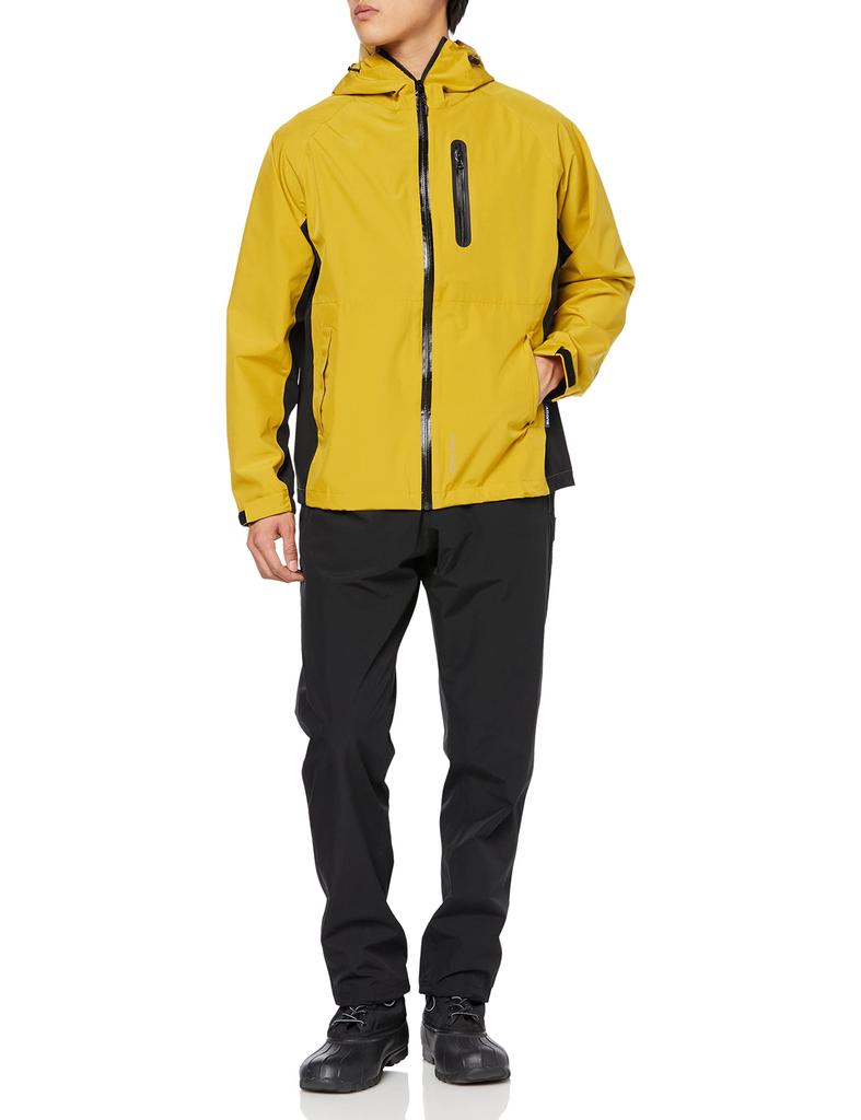 Rainwear Waterproof Sports Top and Bottom Set Jacket Pants Stretch Lightweight Water Resistant Long Sleeve Commuting to Work or School Bicycle