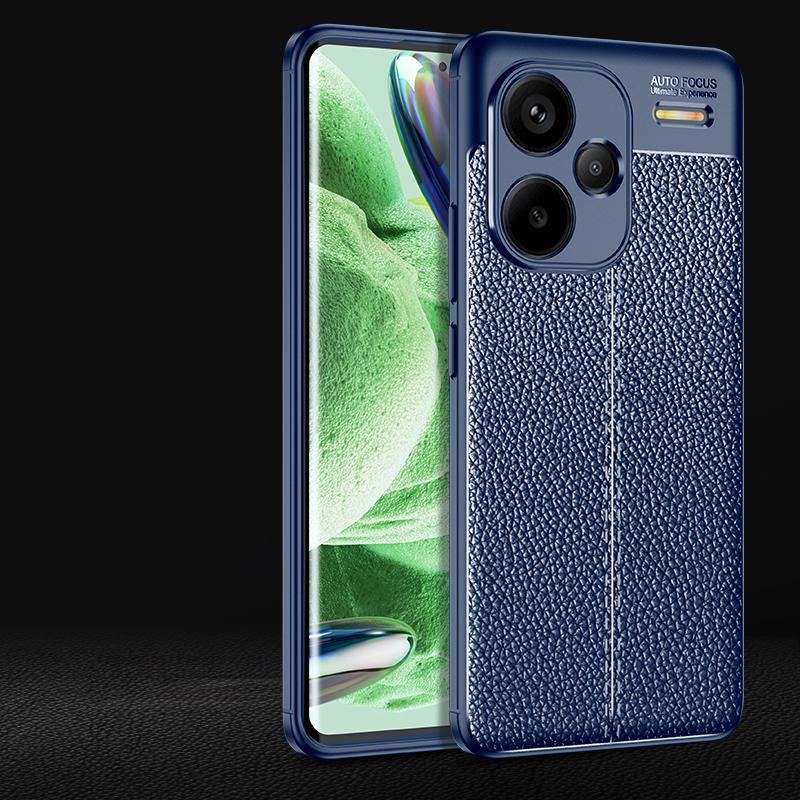 For Poco X6 5G Case Cover Xiaomi Poco X6 Pro 5G Capas New Shockproof Phone Bumper Back Armor TPU Soft Leather Fundas Poco X6 5G