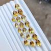 Calibrated Size Natural Citrine Faceted Gemstone Lot For Jewelry Making Use Stone, Healing Gemstone Lot, Oval Shape Citrine Lot.