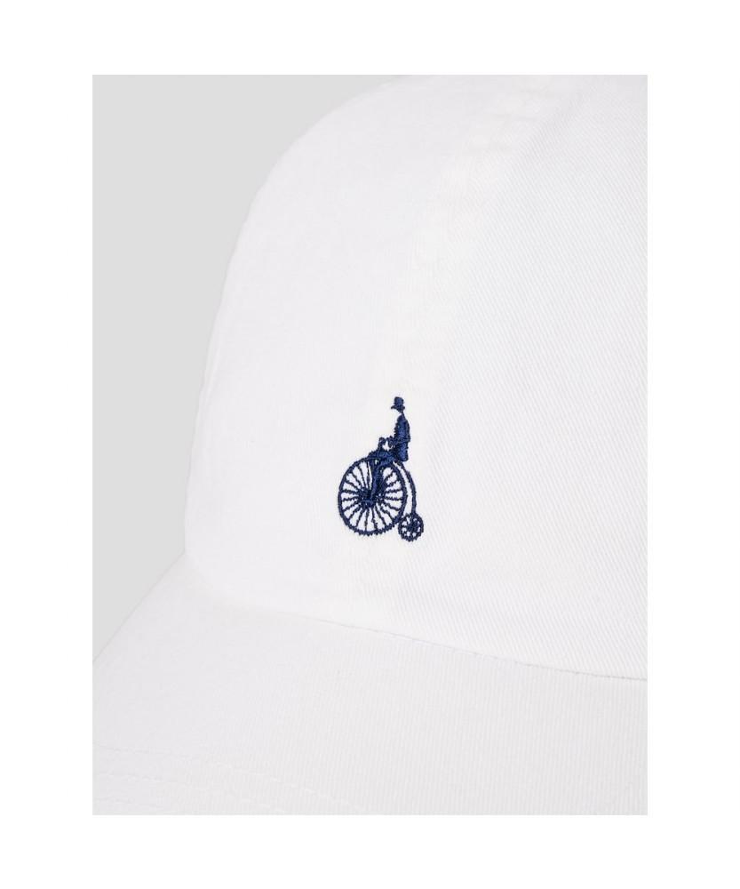 Binpolaegseseoli Cotton Twill Logo Washed Ball Cap - White