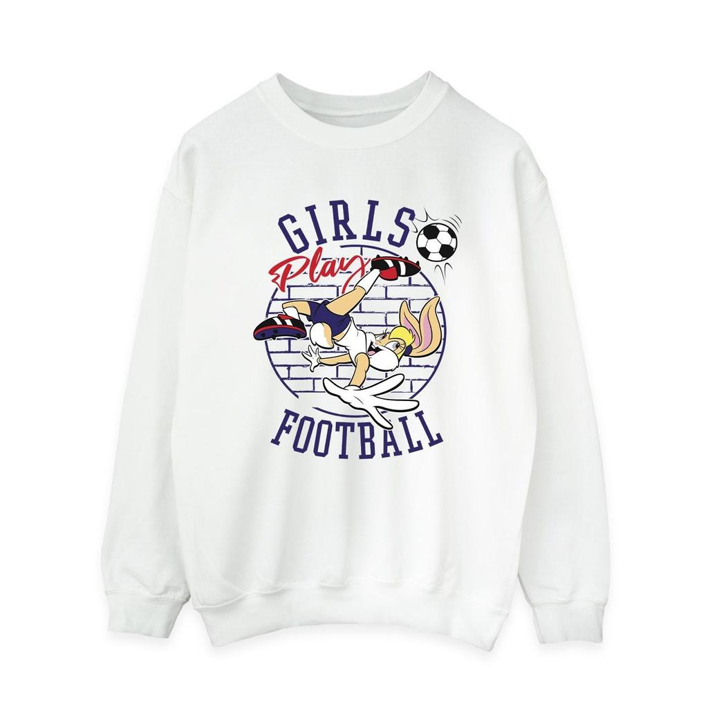 Looney Tunes Womens/Ladies Lola Bunny Girls Play Football Sweatshirt