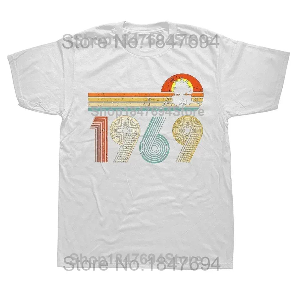 Funny Summer Style Limited Edition 1969 T Shirts Men Funny Birthday Short Sleeve O Neck Cotton Man Made In 1969 Tshirt Tops