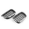 For BMW 5 Series E39 1999-2003 Single/Double/Diamond Style Front Bumper Racing Grille Kidney Mesh Grill Car Replacement