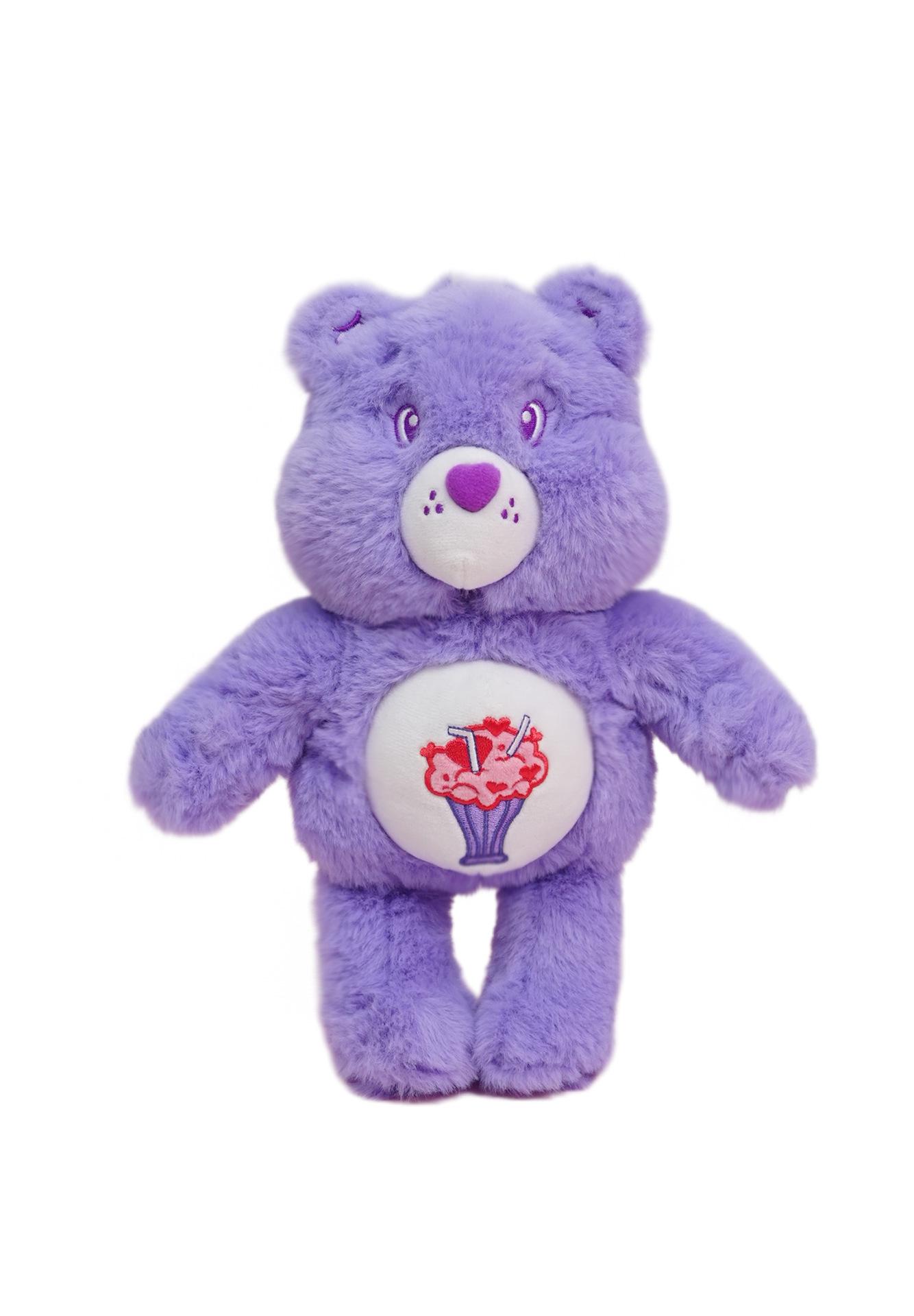 Care Bears Love Bear Plush Toy - Sitting Pose 3D Embroidered Plush Doll Gift 20cm