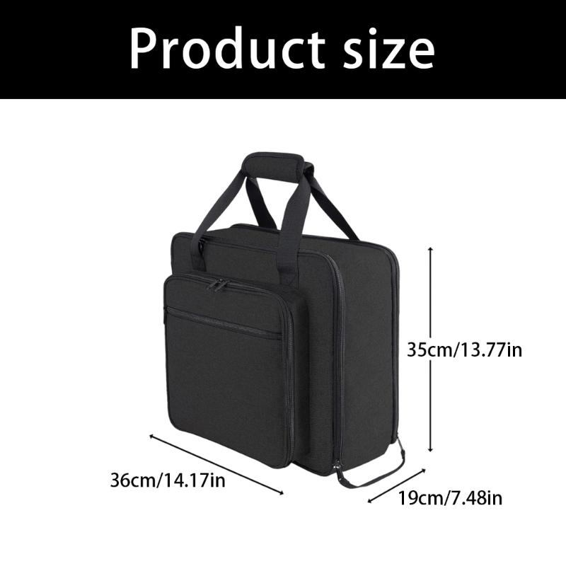 Bolsa de Almacenamiento para Cafetera con Diseño de Apertura Lateral con Forro Suave Acolchado para Absorción de Golpes y Prevención de Arañazos