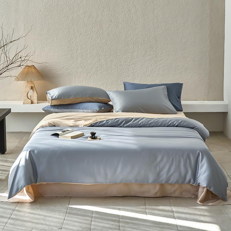 

Высококачественный комплект постельного белья из 65% лиоцеллового волокна + 35% хлопка Queen Fresh Natural Plant Пододеяльник с простынями Пододеяльник Наволочка AU Single size 3 pcs